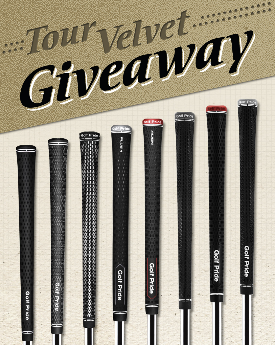 Empuñaduras de goma firmes y duraderas de Golf Pride